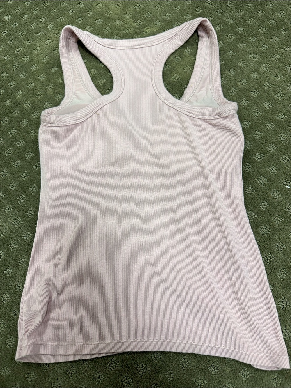 Klassy Network Dusty Pink Ribbed Racerback Tank - Picture 4 of 5